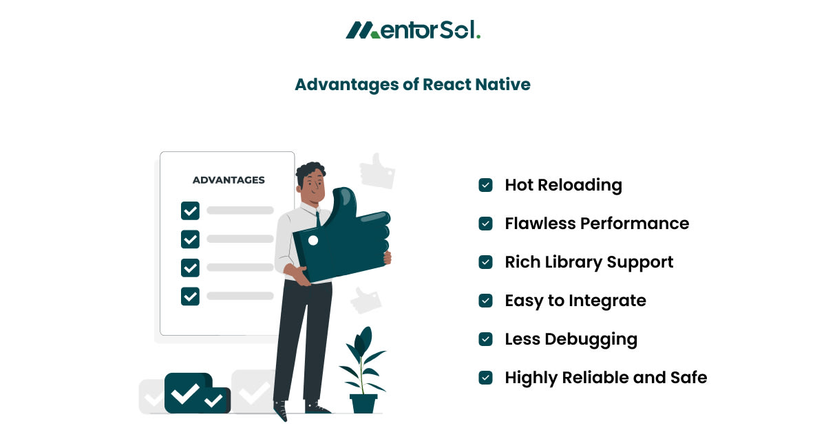 advantages of react native